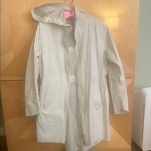 Light Gray Hooded Jacket